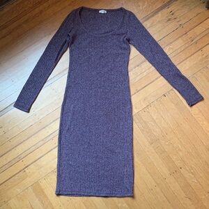 Aritzia Long Sleeve Knit Dress